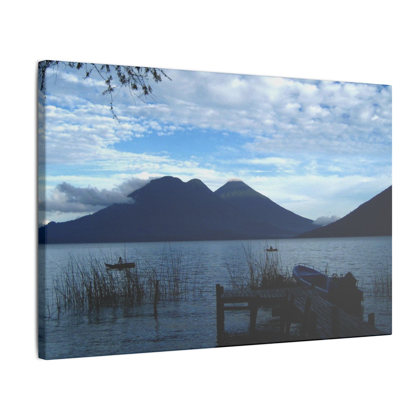 Lago Atitlan, Guatemala - Matte Canvas, Stretched, 0.75"