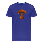 Men’s Premium Organic T-Shirt - Mushroom Icon - royal blue