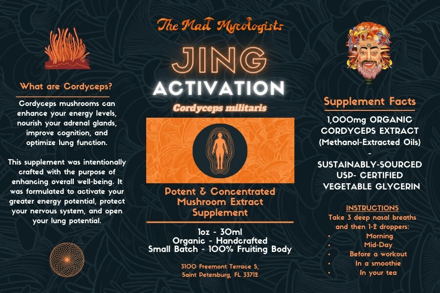 Current Tincture Labels