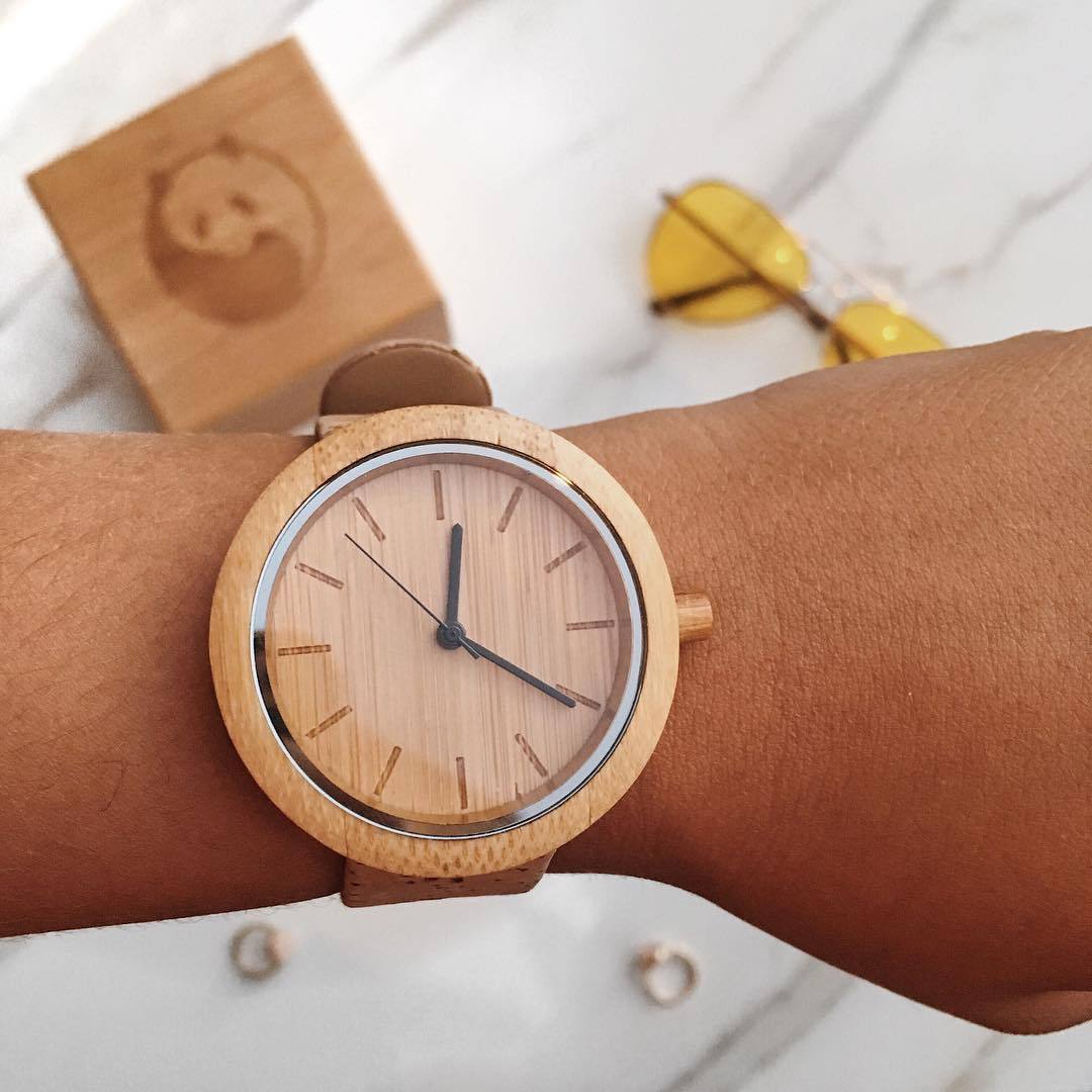 The Naturalist - Cork + Bamboo Timepiece