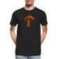 Men’s Premium Organic T-Shirt - Mushroom Icon - black