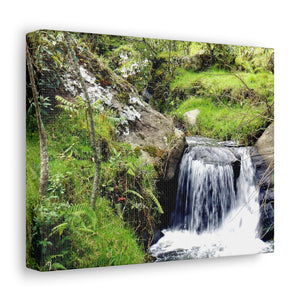 Waterfall, Colombia - Canvas Gallery Wrap