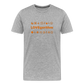 Men’s Premium Organic Cotton T-Shirt - LOVEgorithm - heather gray