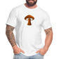 Men’s Premium Organic T-Shirt - Mushroom Icon - white