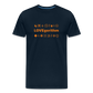 Men’s Premium Organic Cotton T-Shirt - LOVEgorithm - deep navy