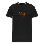 Men’s Premium Organic Cotton T-Shirt - FrequencyBeat Icon - black