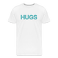 Hugs - Men’s Organic Cotton T-Shirt - white