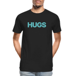 Hugs - Men’s Organic Cotton T-Shirt - black