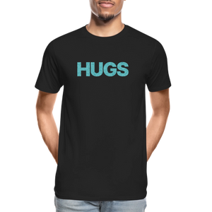 Hugs - Men’s Organic Cotton T-Shirt - black