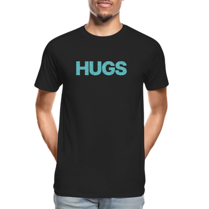 Hugs - Men’s Organic Cotton T-Shirt - black