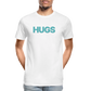 Hugs - Men’s Organic Cotton T-Shirt - white