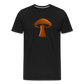 Men’s Premium Organic T-Shirt - Mushroom Icon - black