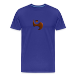 Men’s Premium Organic Cotton T-Shirt - FrequencyBeat Icon - royal blue