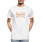 Men’s Premium Organic Cotton T-Shirt - LOVEgorithm - white