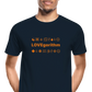 Men’s Premium Organic Cotton T-Shirt - LOVEgorithm - deep navy