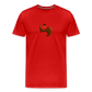 Men’s Premium Organic Cotton T-Shirt - FrequencyBeat Icon - red