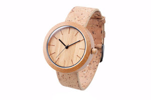 The Naturalist - Cork + Bamboo Timepiece