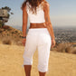 Women's Yoga Reg Capri Pants - Organic Cotton