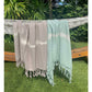 Sand Tie Dye Turkish Beach Towel - Cotton/Bamboo Blend