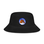 Bucket Hat - Premium Cotton - Camping Icon - black