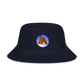 Bucket Hat - Premium Cotton - Camping Icon - navy