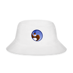 Bucket Hat - Premium Cotton - Frequency Icon - white