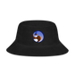 Bucket Hat - Premium Cotton - Frequency Icon - black