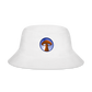 Bucket Hat - Premium Cotton - Sporrior Icon - white