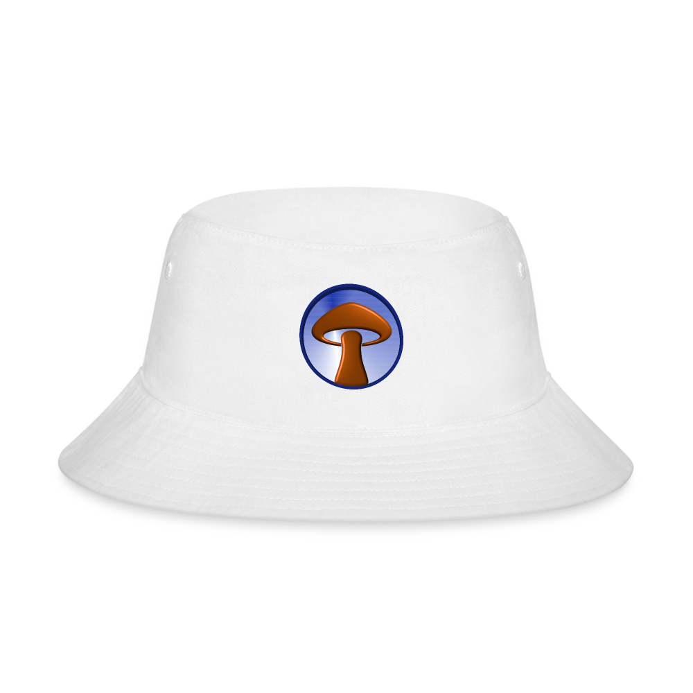 Bucket Hat - Premium Cotton - Sporrior Icon - white