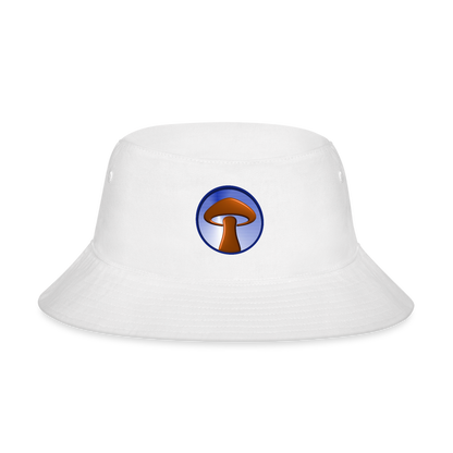 Bucket Hat - Premium Cotton - Sporrior Icon - white