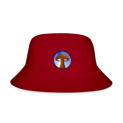 Bucket Hat - Premium Cotton - Sporrior Icon - red