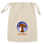 Cotton Drawstring Bag - Sporrior Icon - Natural