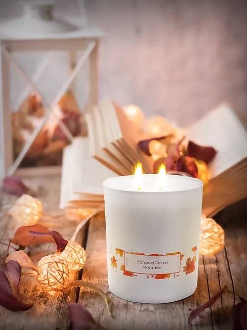 Caramel Pecan Paradise - Soy Candle